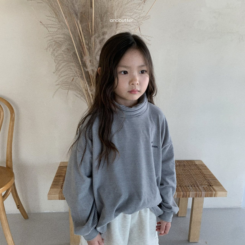 Cozy ST Turtleneck Tee Gray